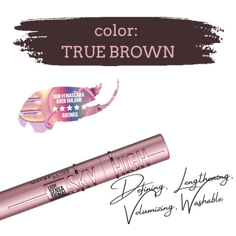 Maybelline Sky High Mascara True Brown