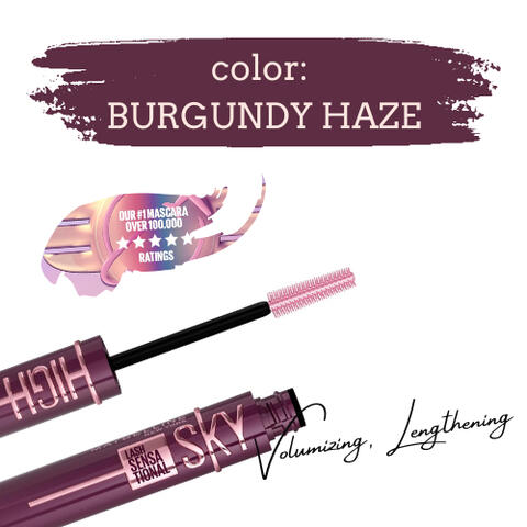 Maybelline Sky High Mascara Burgundy haze